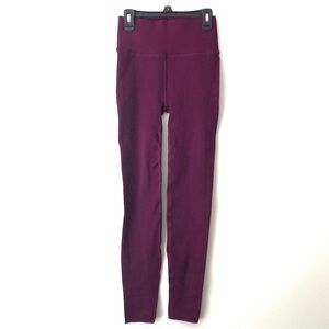 Fabletics Sculpknit Purple High Waisted Compression Leggings size Medium